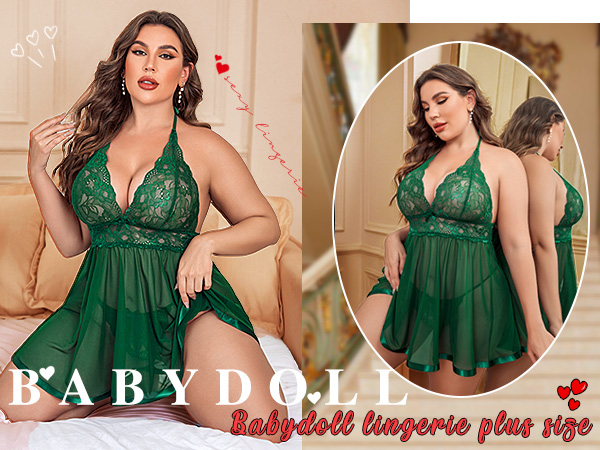 plus size babydoll